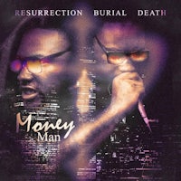 the cover of money man's resurrection burial death